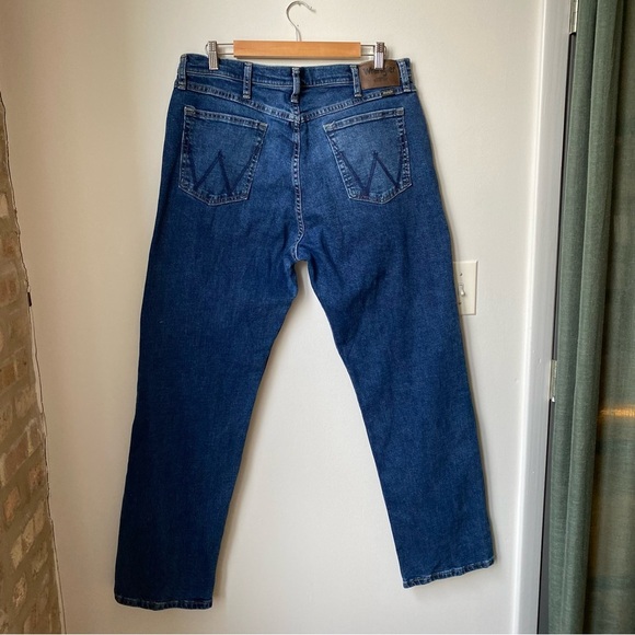 Wrangler Men's Blue Jeans Relaxed Fit 34x32 - Picture 6 of 10